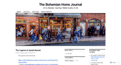 Desktop Screenshot of bohemianhomejournal.com